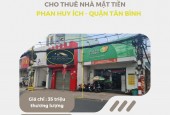 Cho thuê nhà Mặt Tiền Phan Huy Ích, 110m2, 1 LẦU, 35 triệu